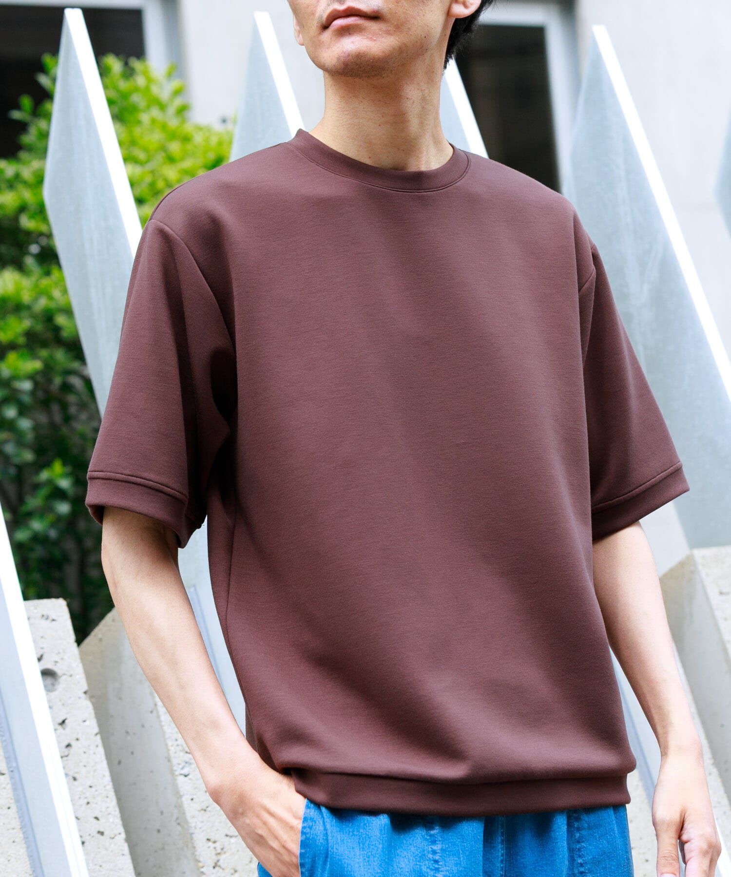 Sonny Label 「シルキーダンボールニットTシャツ」|Tシャツ・カットソー|