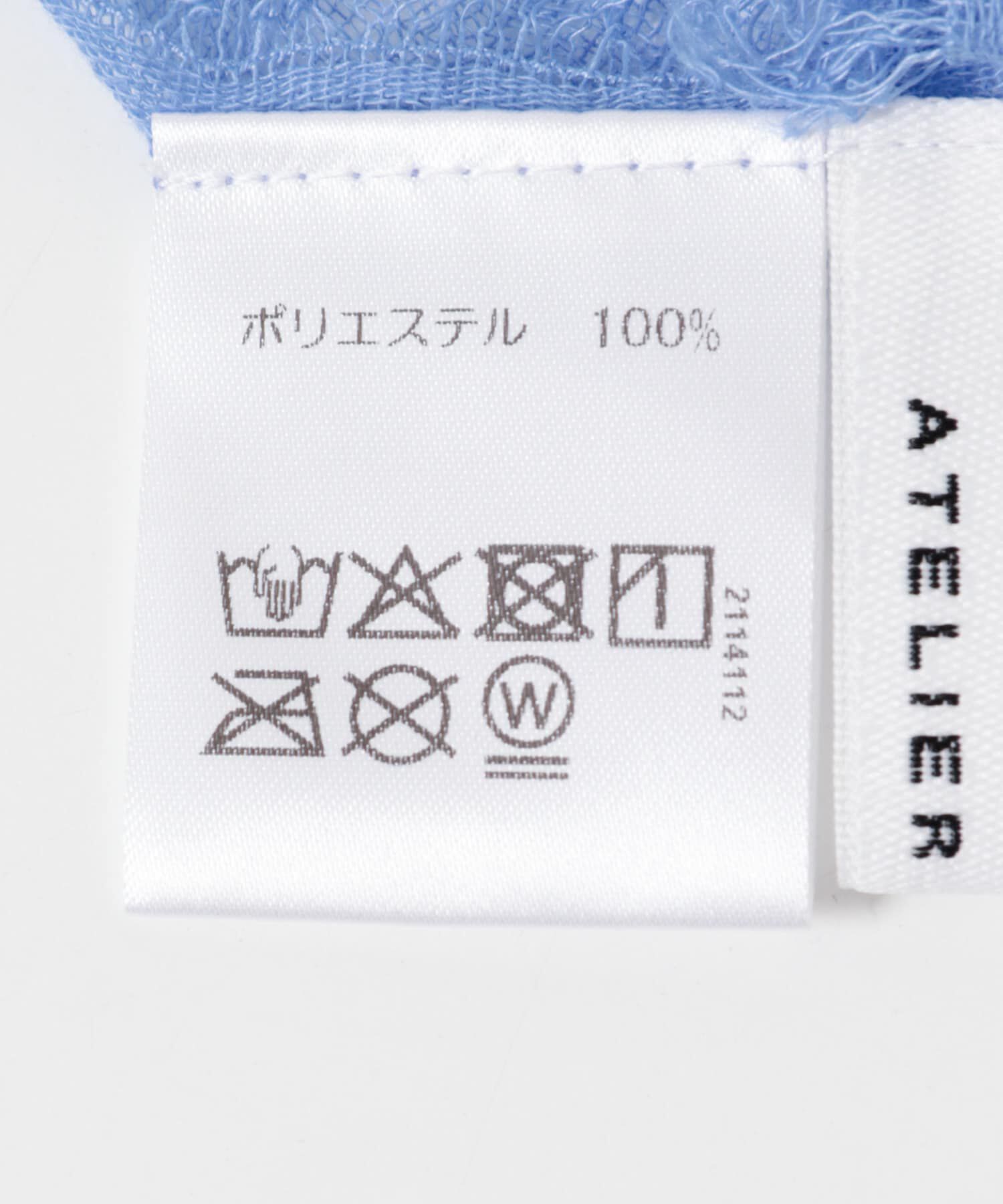 RODE SKO「atelier brugge　SHRINK STOLE」|ストール|