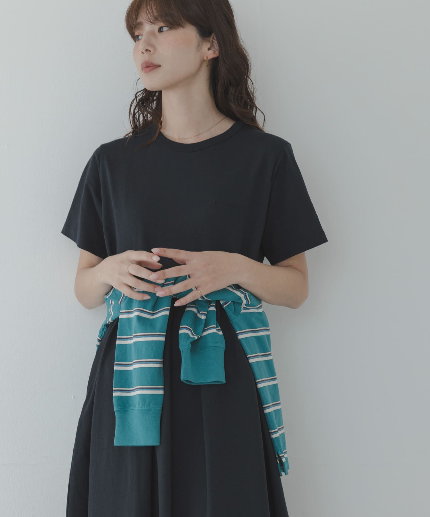Sonny Label 「『別注』CHAMPION&times;Sonny Label　ギャザーワンピース」|ワンピース|