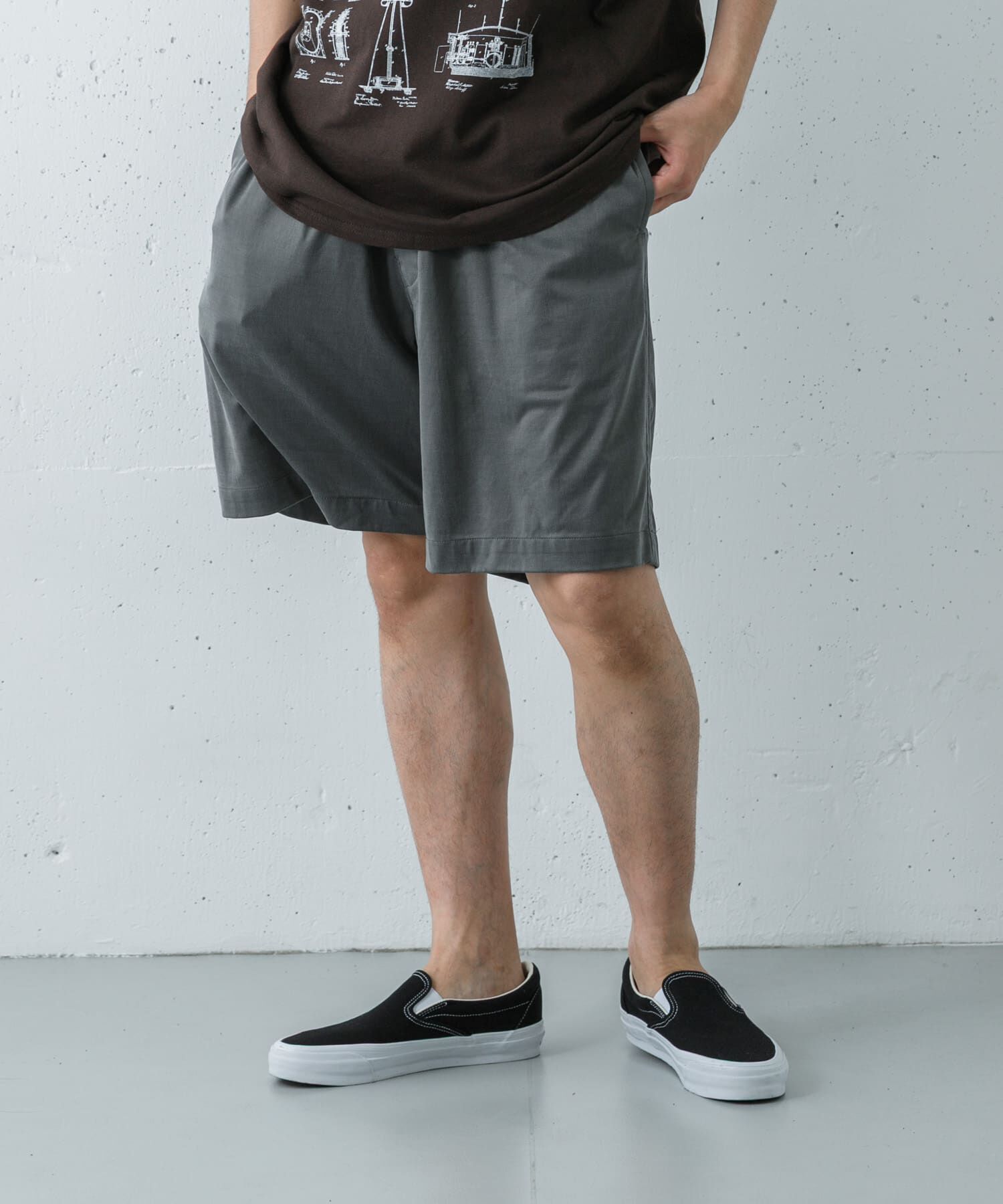 URBAN RESEARCH「『洗濯可』WASHABLE CUPRO SHORTS」|その他|カーキ