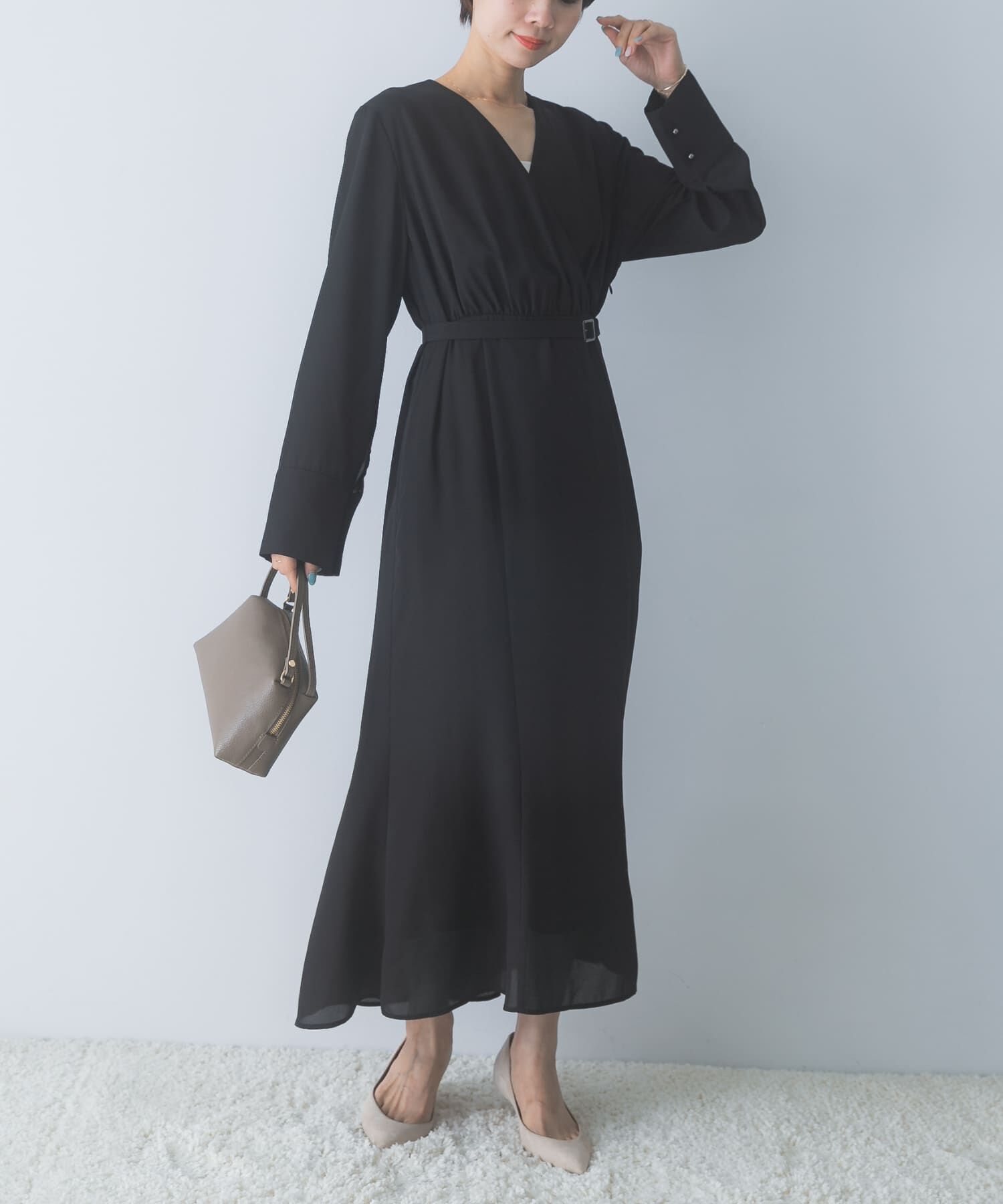 URBAN RESEARCH ROSSO「マルチWAYカシュクールワンピース」|ワンピース|
