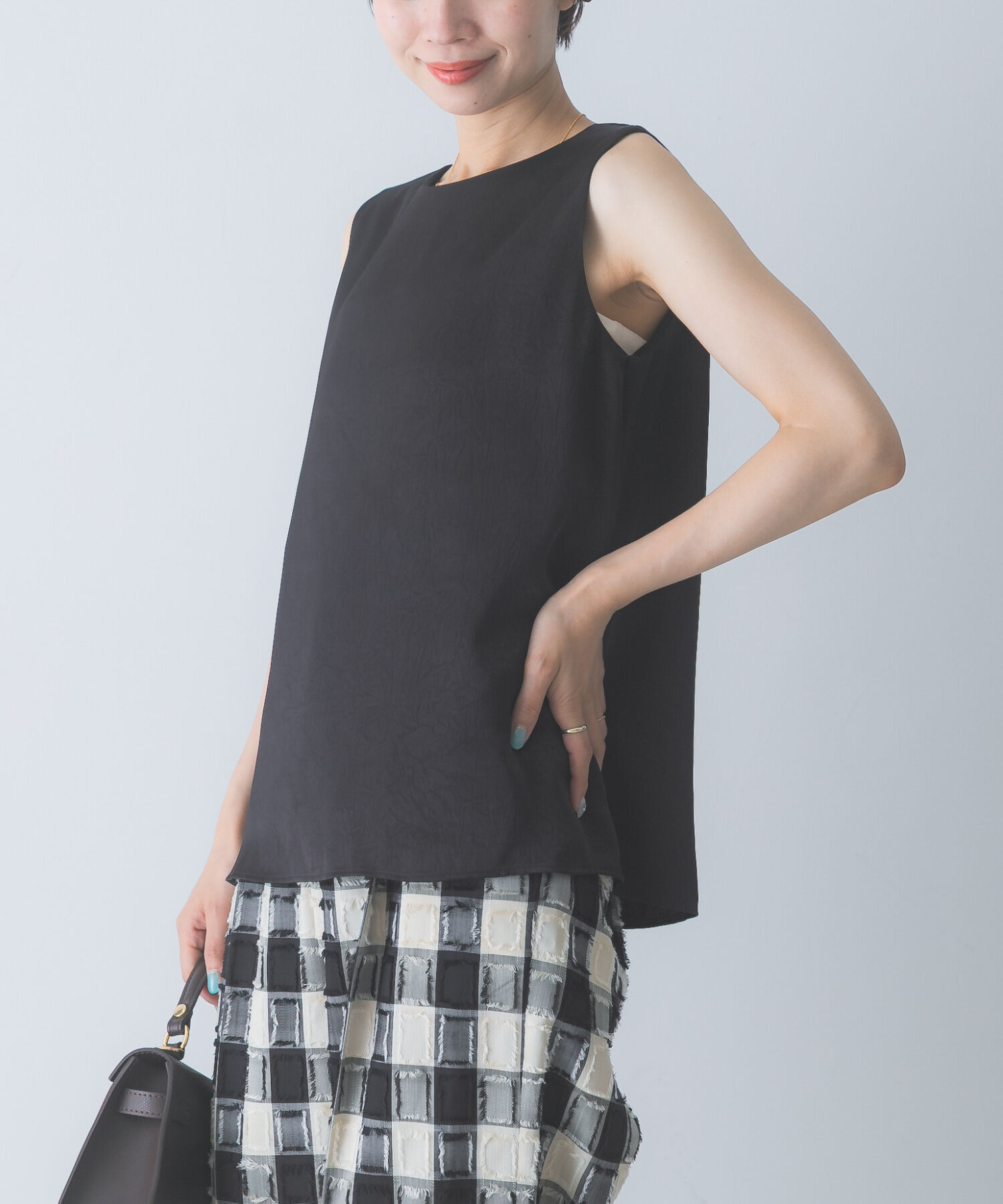 URBAN RESEARCH ROSSO「2WAYネックサテンブラウス」|シャツ・ブラウス|