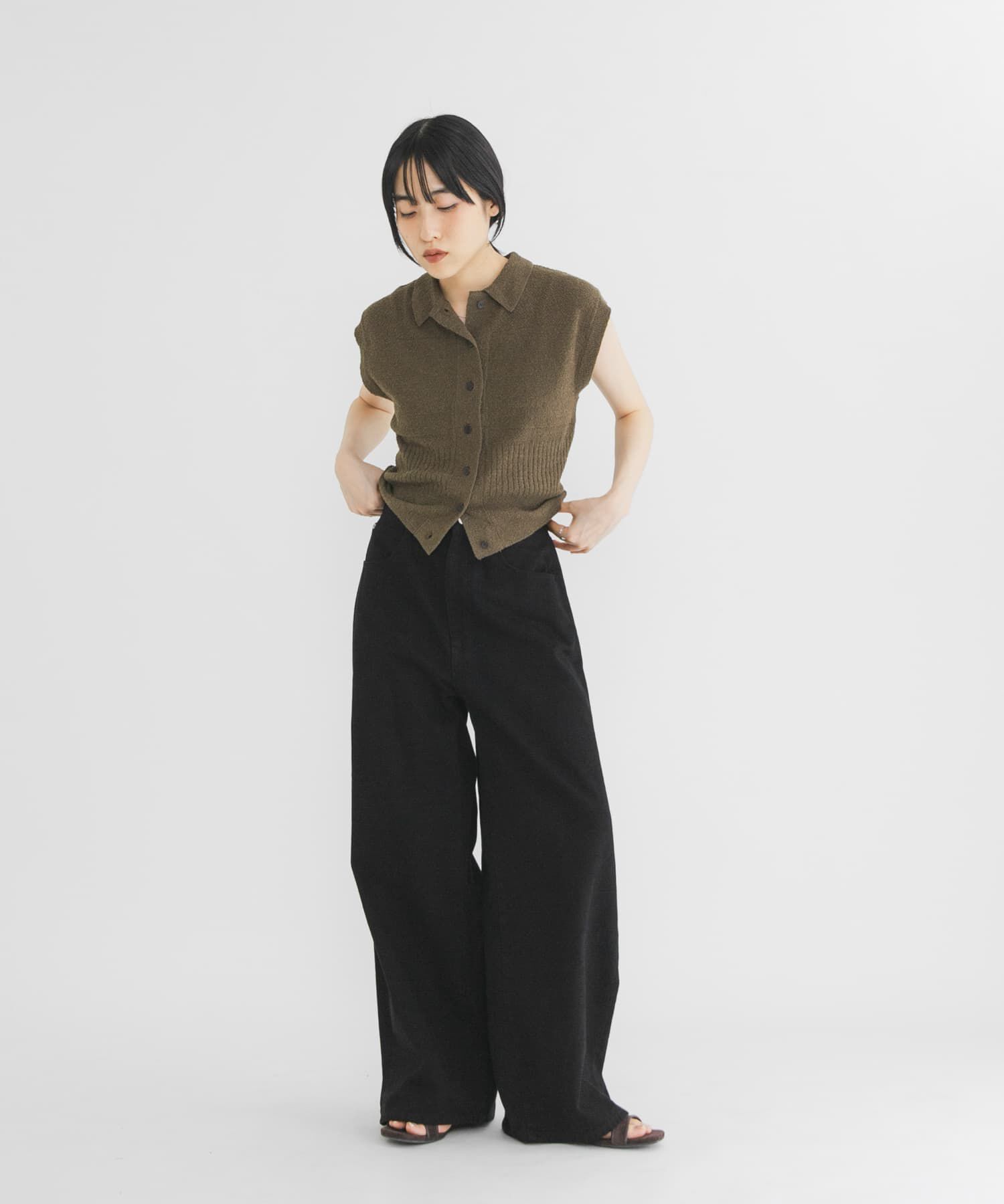  「ミニマルWIDEパンツ」|その他|