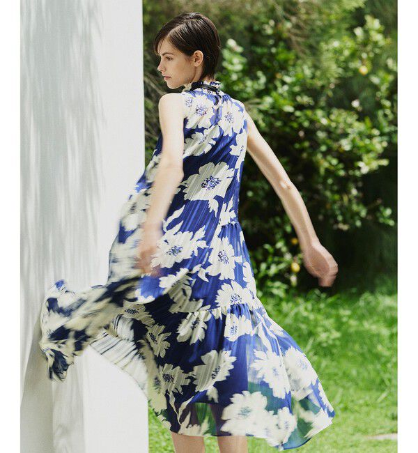 allureville「WEB 一部店舗展開 シアーヨウリュウワンピース」|ワンピース|