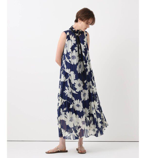 allureville「WEB 一部店舗展開 シアーヨウリュウワンピース」|ワンピース|