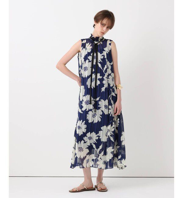 allureville「WEB 一部店舗展開 シアーヨウリュウワンピース」|ワンピース|