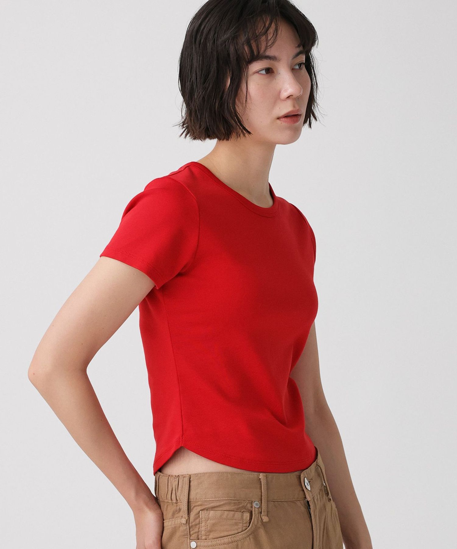 BABYLONE「【大屋夏南さんコラボアイテム】ミニT-shirt」|Tシャツ・カットソー|ﾚｯﾄﾞ