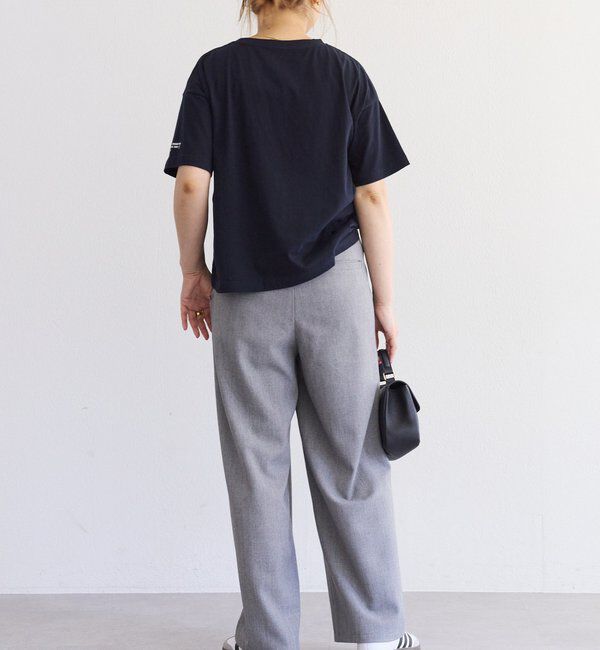  「【F&B】オーガニックコットンガーゼTシャツ」|プルオーバー|
