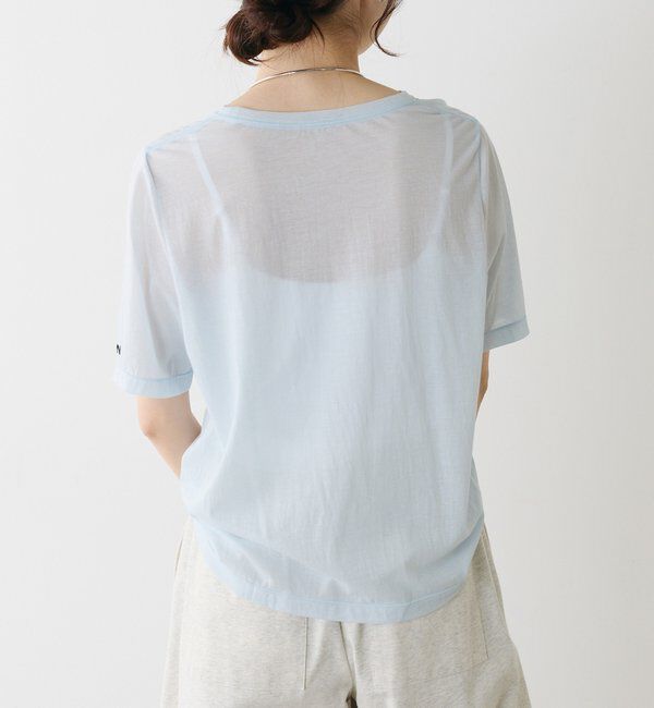  「シアーシンプルTシャツ」|Tシャツ・カットソー|