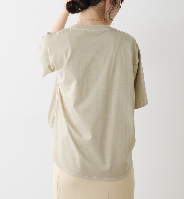  「オーガニックコットンロゴプリントT」|Tシャツ・カットソー|