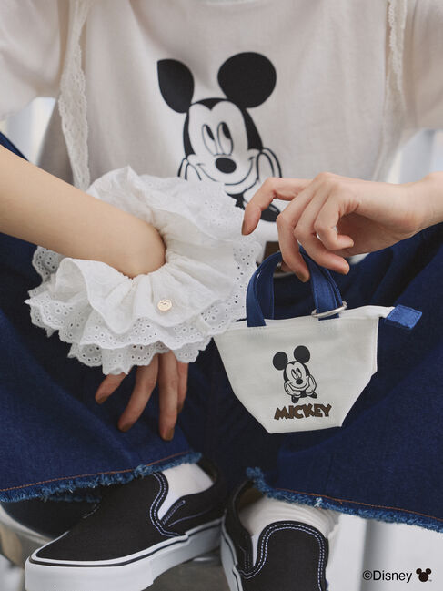Samansa Mos2「【Disney】ミッキーマウス/刺繍シュシュ」|その他|