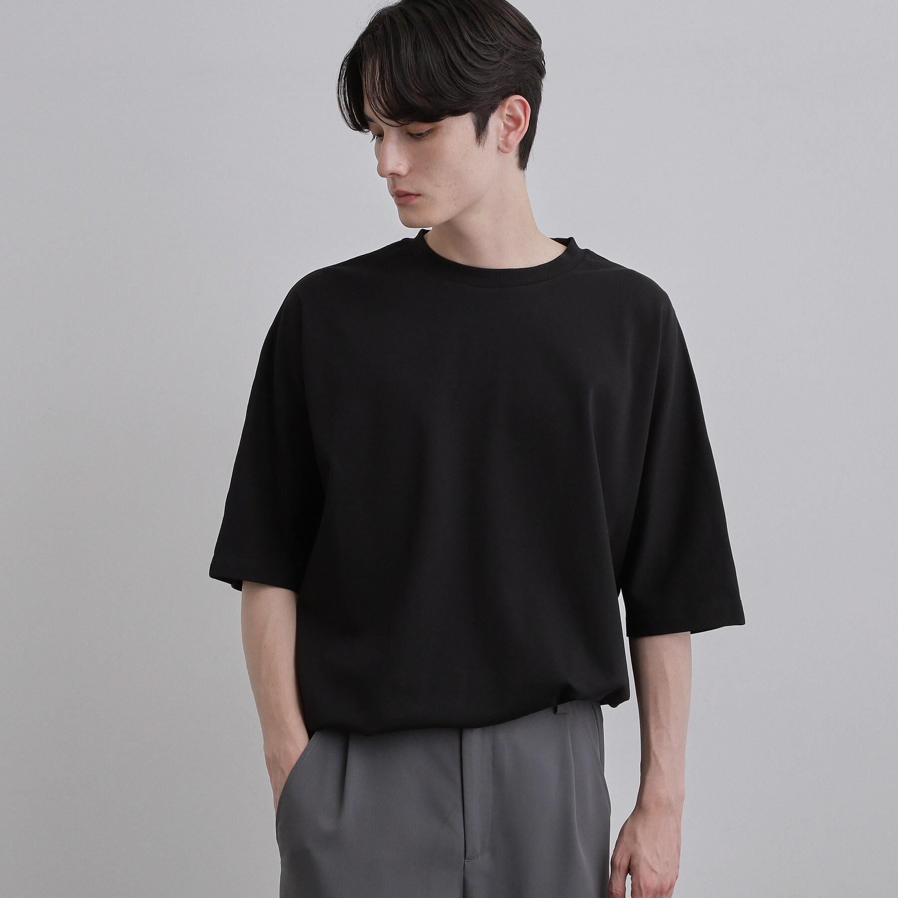 tk.TAKEO KIKUCHI「【汗シミ防止／UVカット】sweat stain proof series ドルマンTシャツ」|Tシャツ・カットソー|