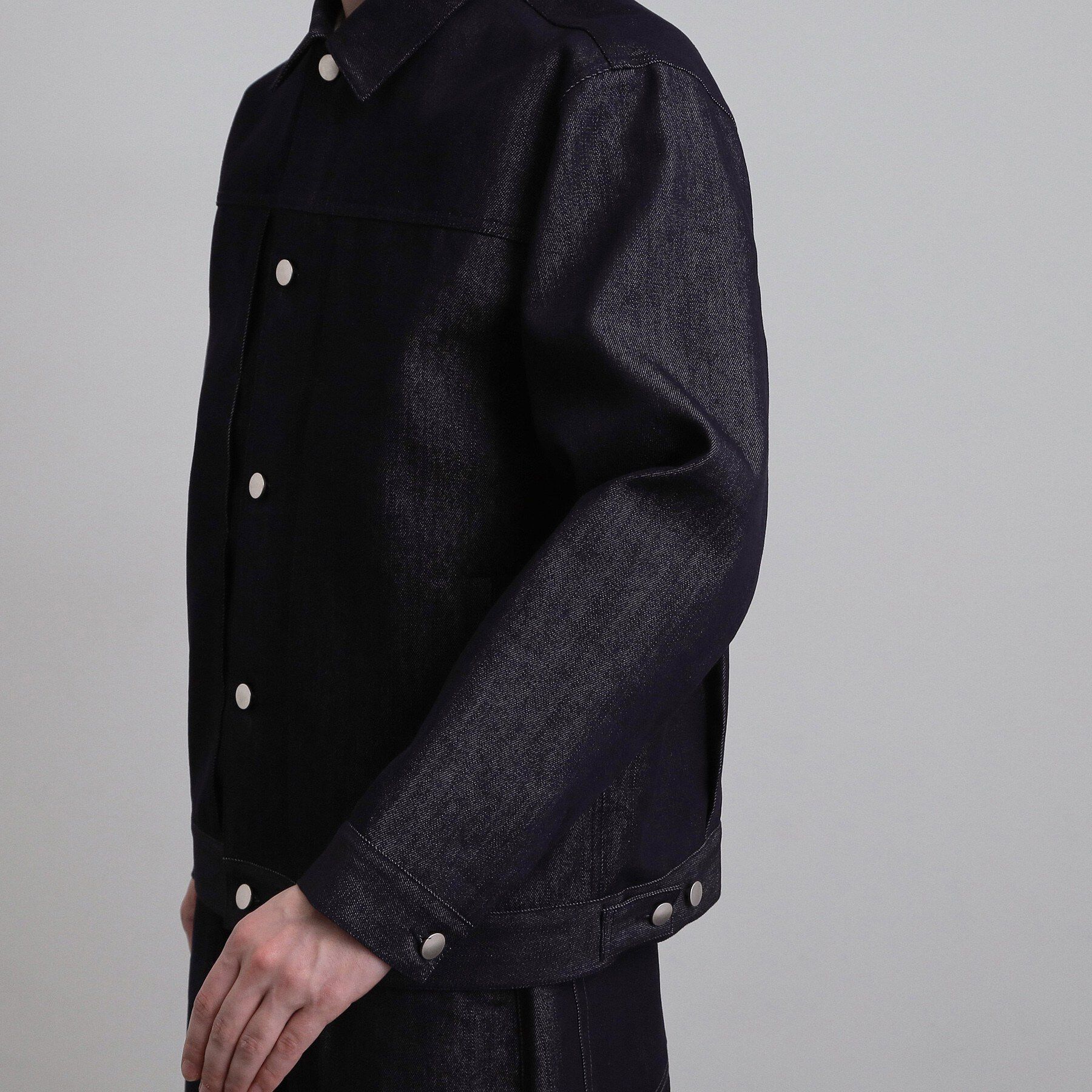 tk.TAKEO KIKUCHI「【色褪せしにくいデニム/セットアップ対応可】Comfy Fadeless Denim Seriesデ」|ブルゾン・スタジャン|