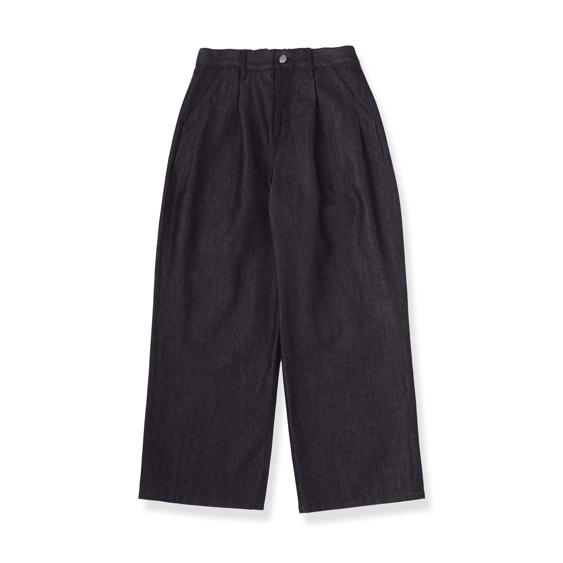tk.TAKEO KIKUCHI「【色褪せしにくいデニム】Comfy Fadeless Denim Seriesワイドストレートデニム」|デニム|