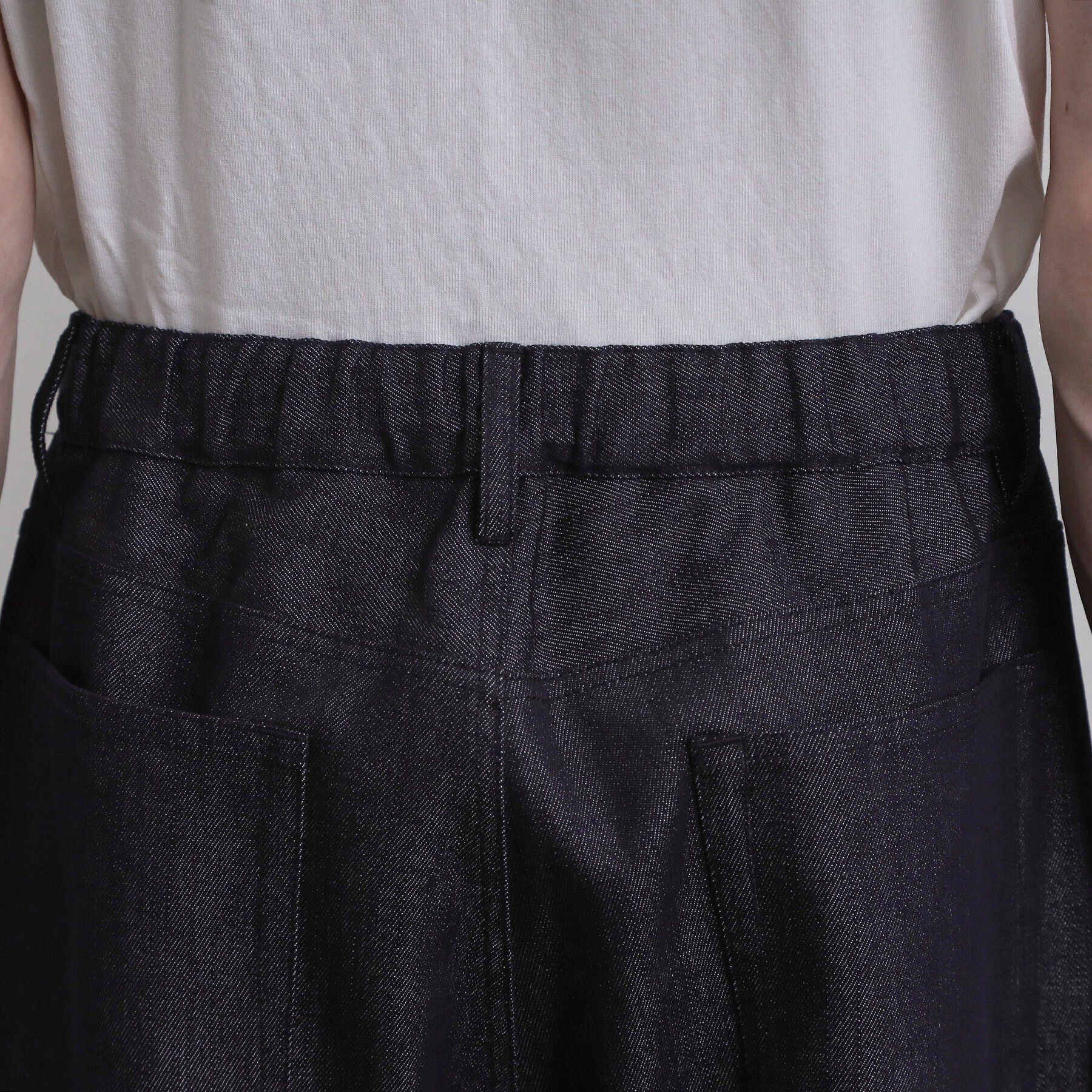 tk.TAKEO KIKUCHI「【色褪せしにくいデニム】Comfy Fadeless Denim Seriesワイドストレートデニム」|デニム|