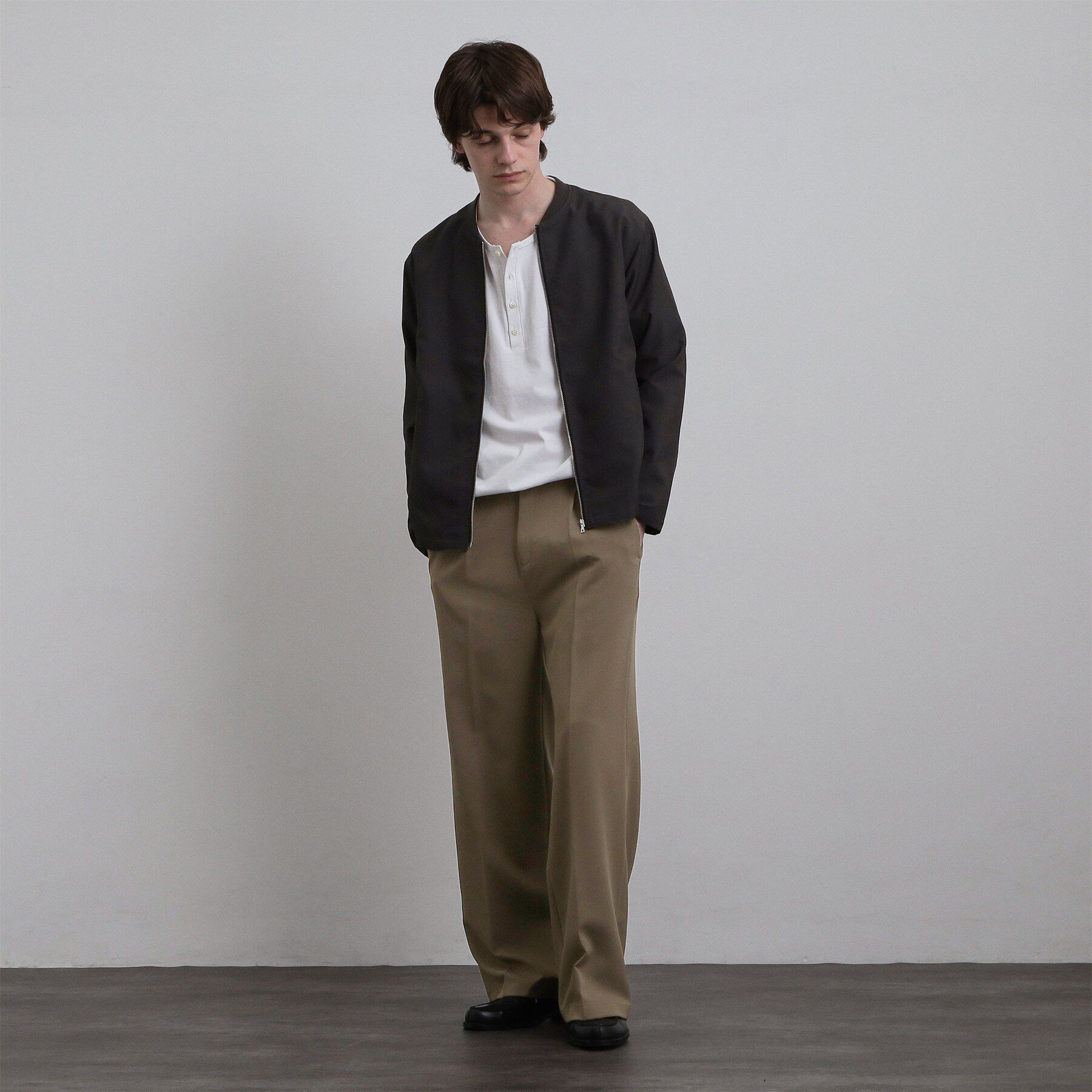 tk.TAKEO KIKUCHI「【防シワ／ストレッチ/セット対応可】smart shift seriesワイドストレートパンツ」|その他|