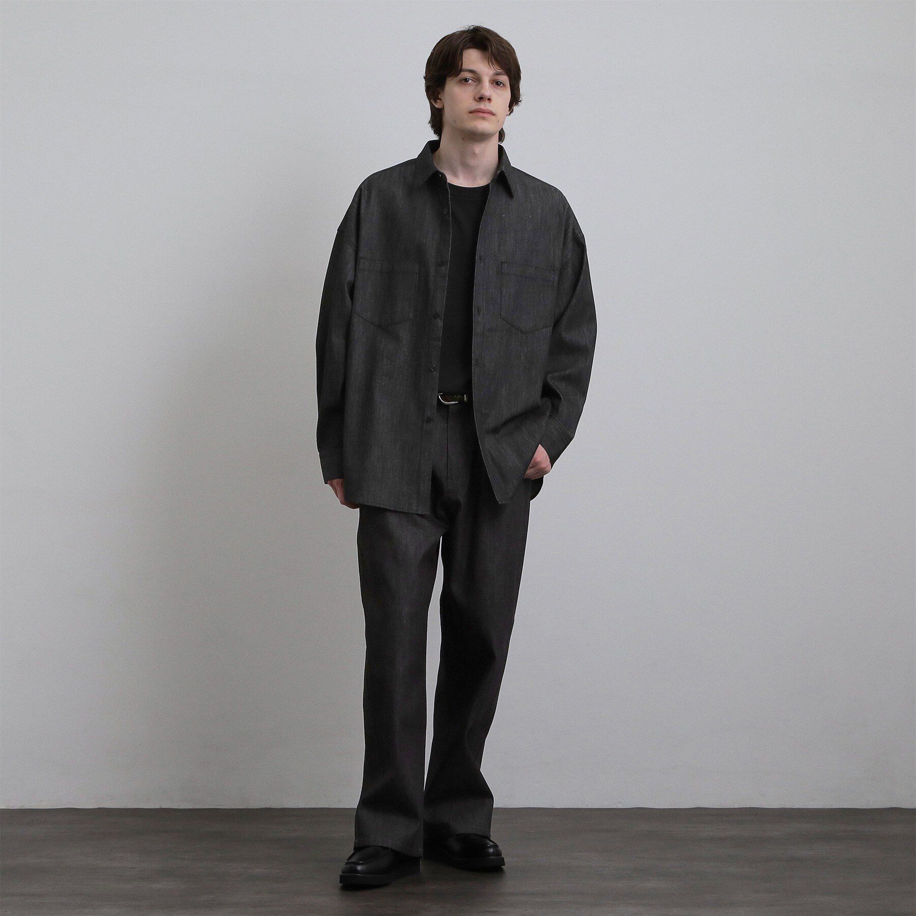 tk.TAKEO KIKUCHI「【色褪せしにくいデニム】Comfy Fadeless Denim Seriesバレルデニム」|デニム|