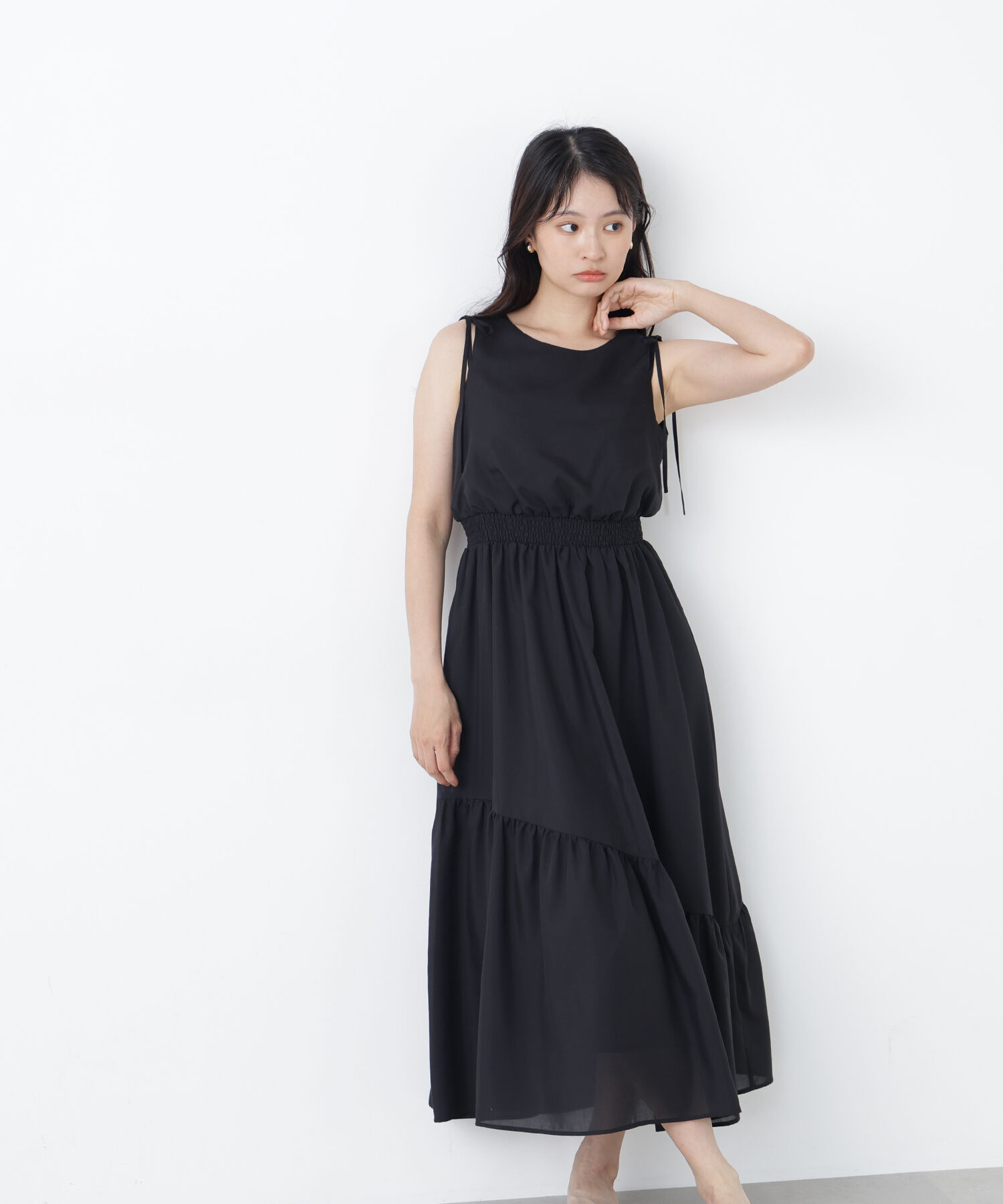  「〈N.〉ショルダーリボンワンピース」|ワンピース|