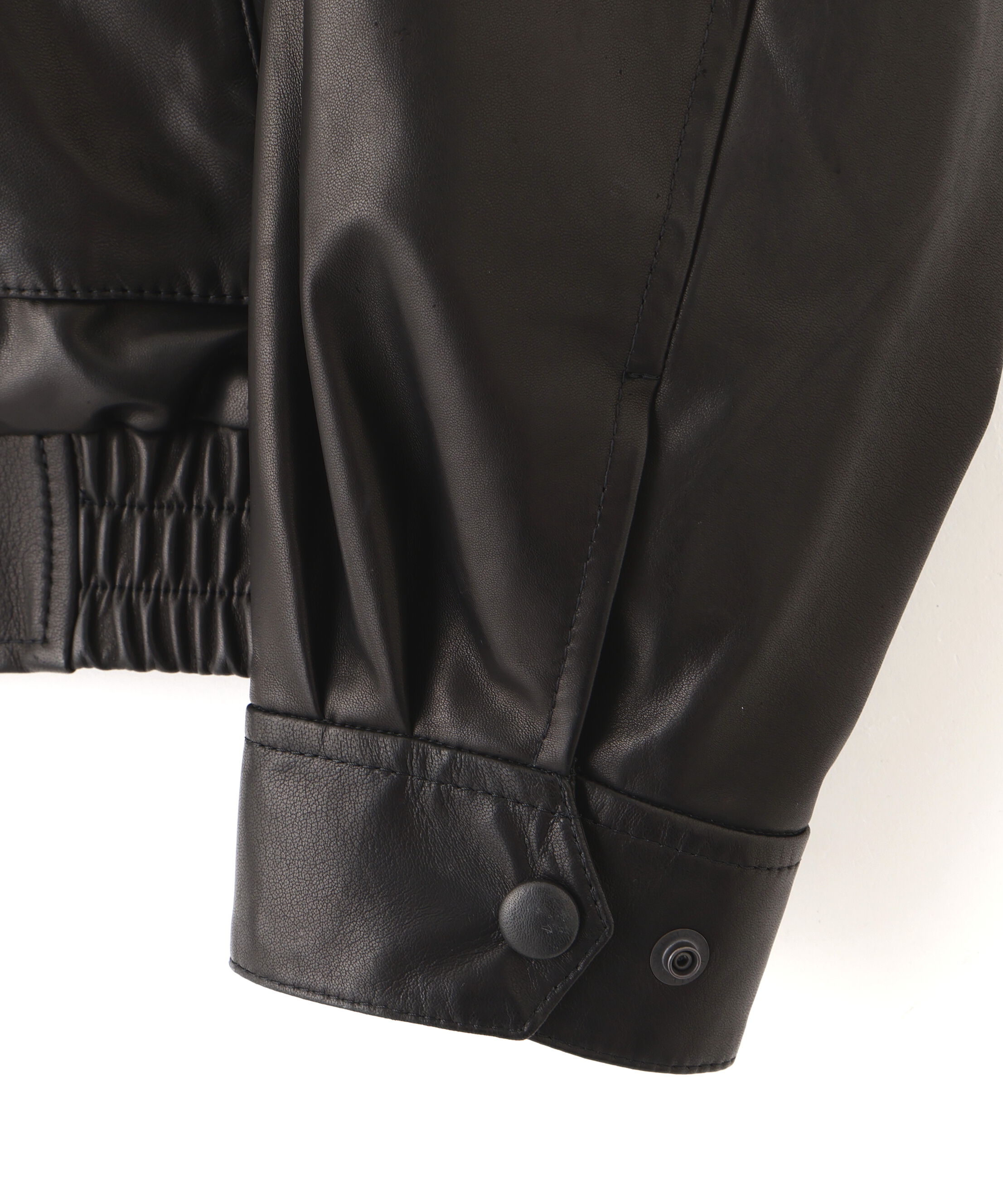 YLEVE 「YLEVE / SHEEP LEATHER ZIP BLOUSON」|ブルゾン・スタジャン|