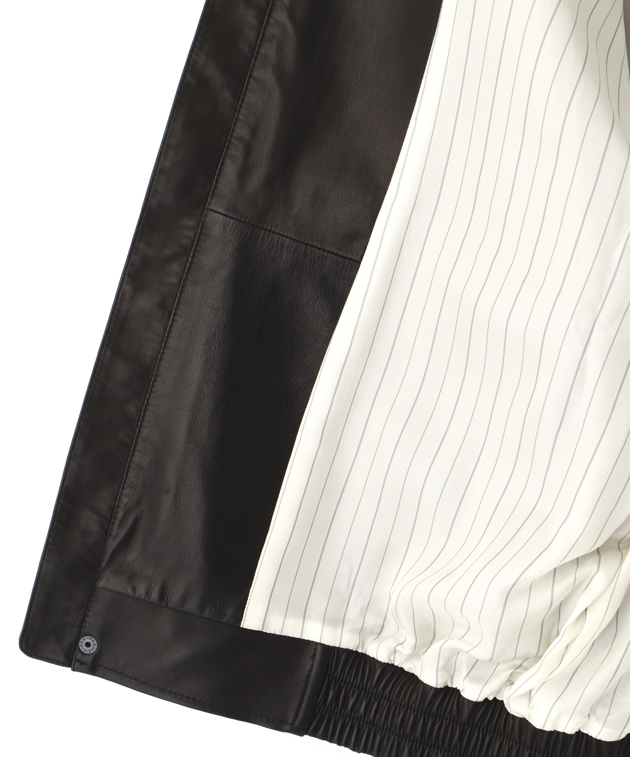 YLEVE 「YLEVE / SHEEP LEATHER ZIP BLOUSON」|ブルゾン・スタジャン|