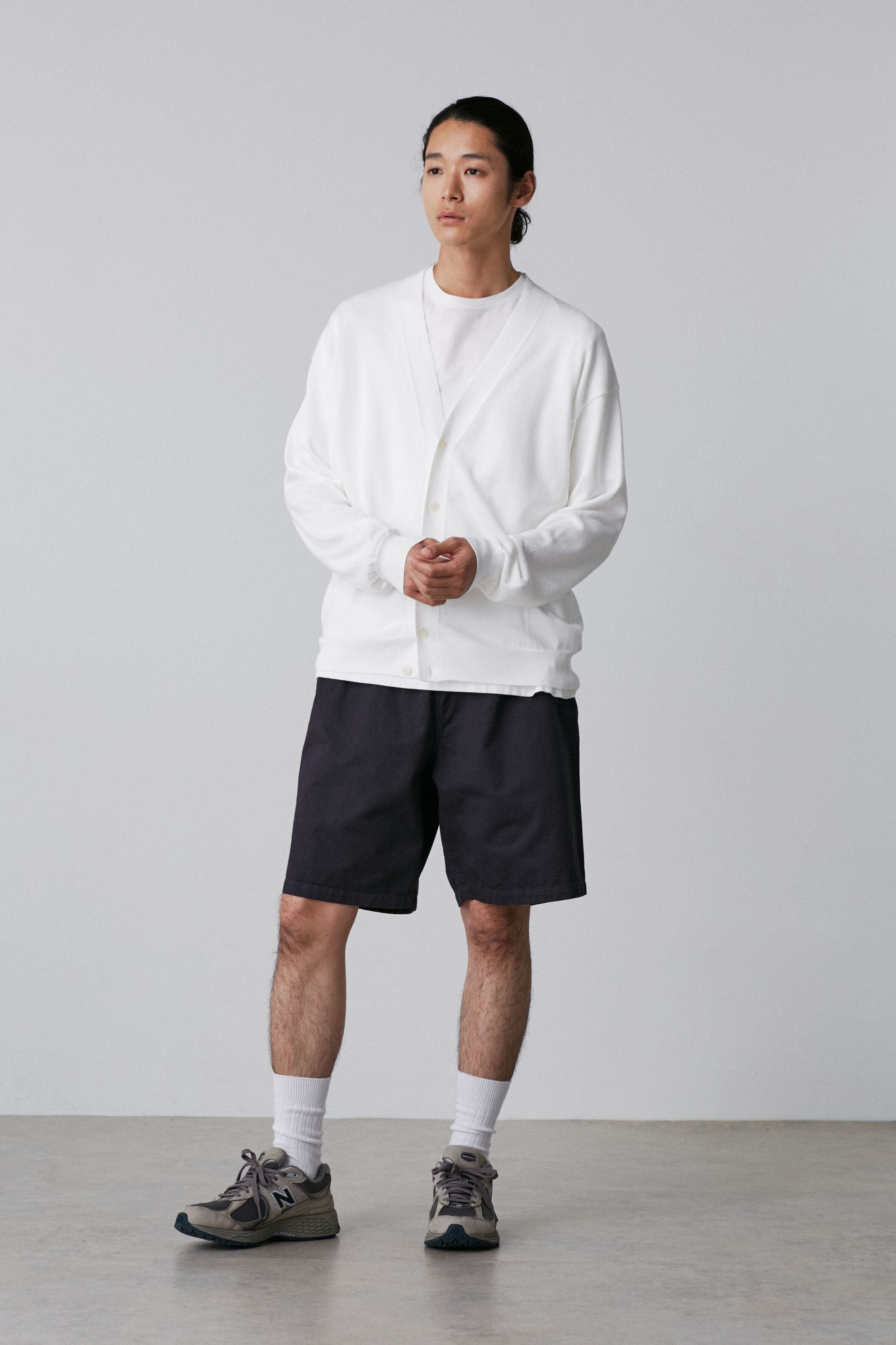YLEVE 「Ｙ / ORGANIC COTTON CHINO SHORTS」|その他|ネイビー