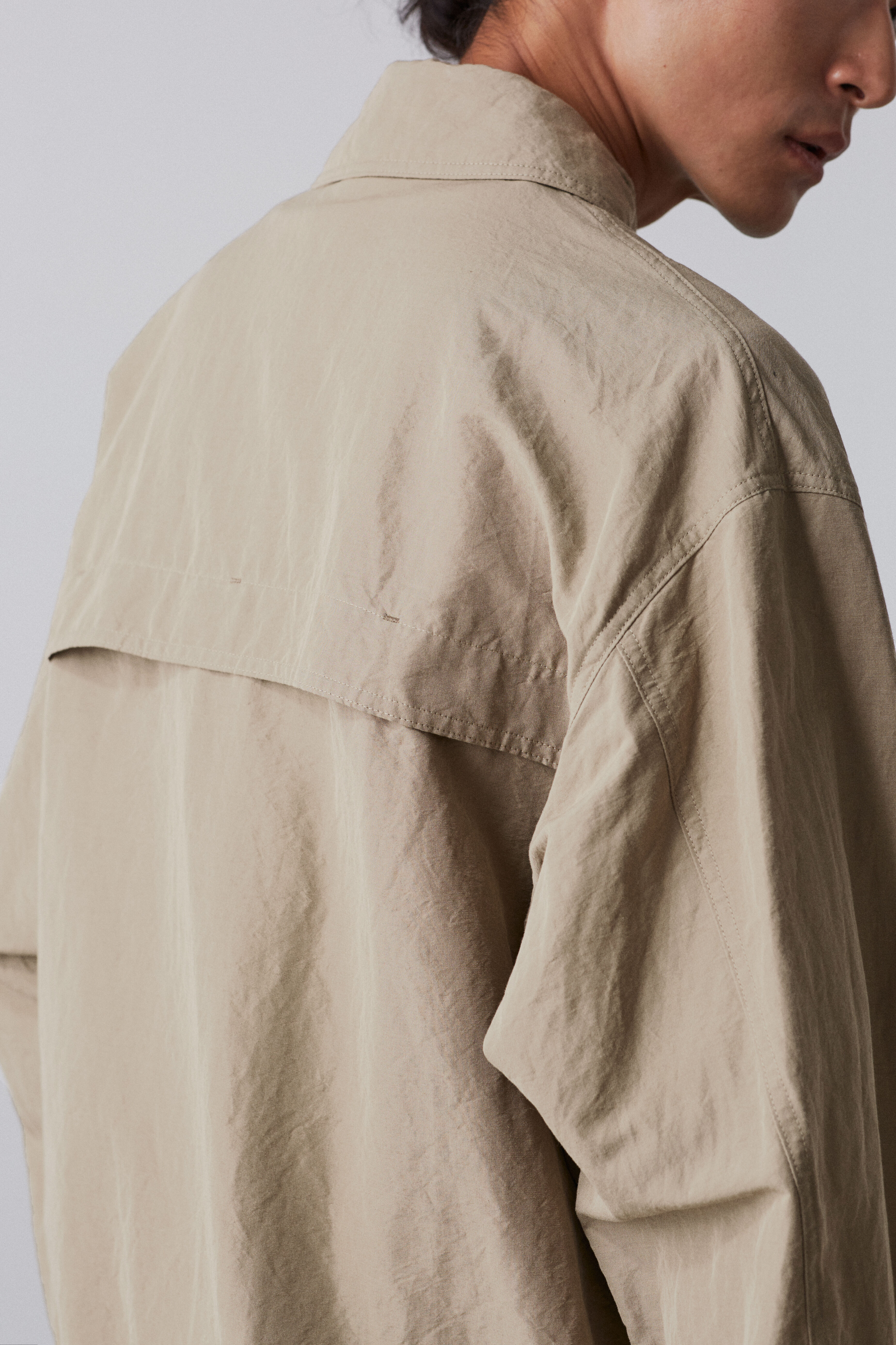 YLEVE 「YLEVE / RAMIE COTTON WEATHER BLOUSON UNISEX」|ブルゾン・スタジャン|