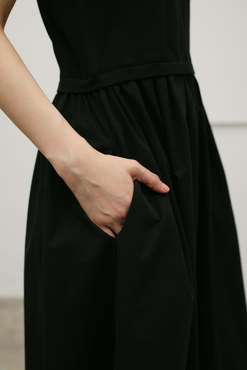 STYLEMIXER「ギャザーパネルリラックスワンピース」|ワンピース|