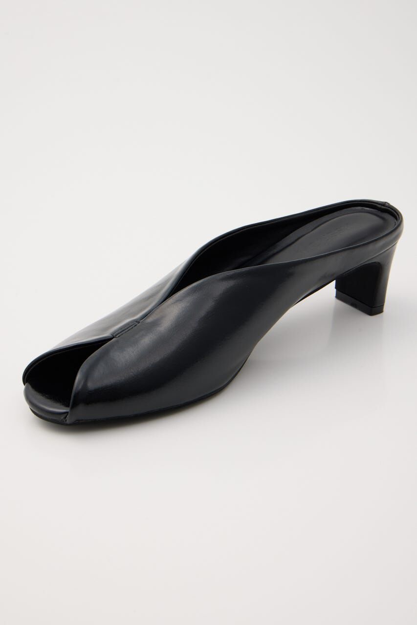MOUSSY「OPEN TOE SQUARE HEEL ミュール」|サンダル|