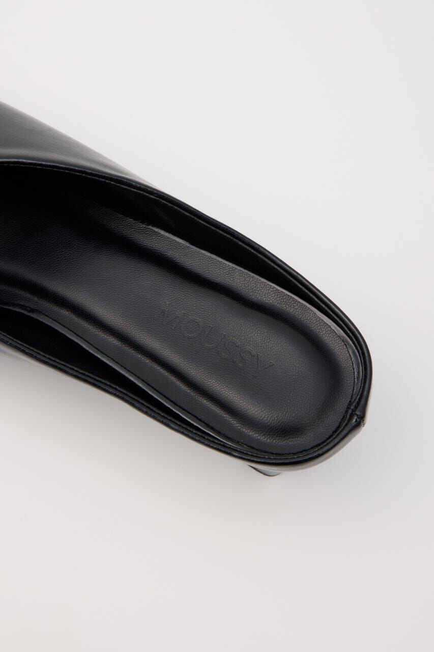 MOUSSY「OPEN TOE SQUARE HEEL ミュール」|サンダル|