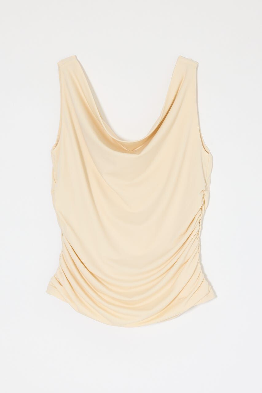 MOUSSY「WAIST GATHER DRAPE トップス」|その他|