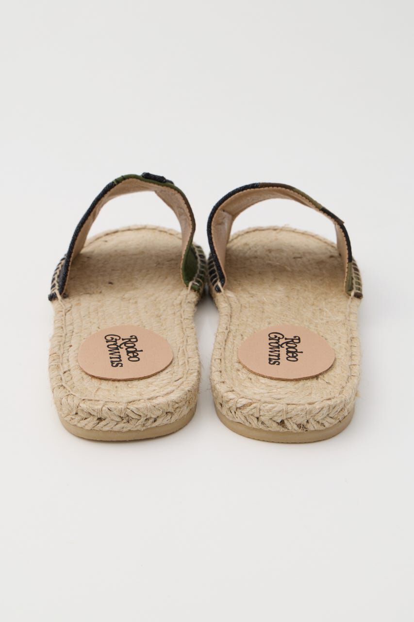 RODEO CROWNS「DENIM JUTE SANDAL」|その他|