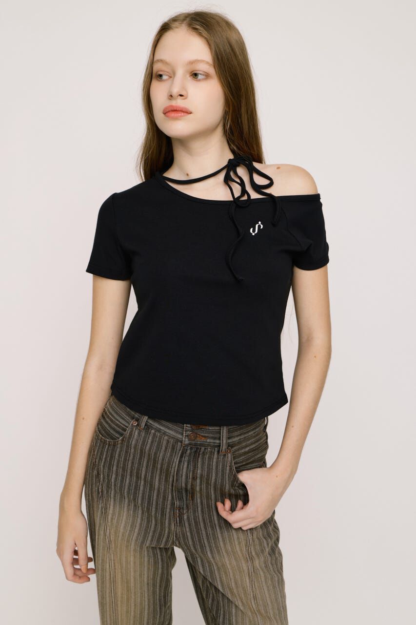SLY「ONE SHOULDER S. トップス」|Tシャツ・カットソー|