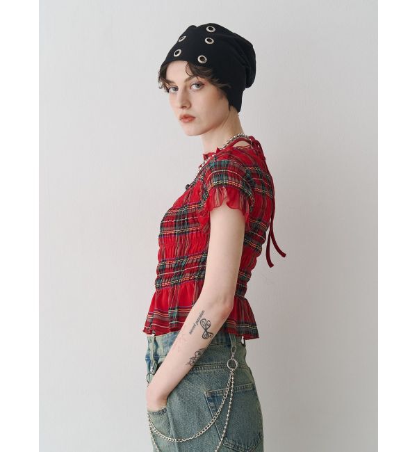 jouetie「シャーリングシアートップス」|Tシャツ・カットソー|