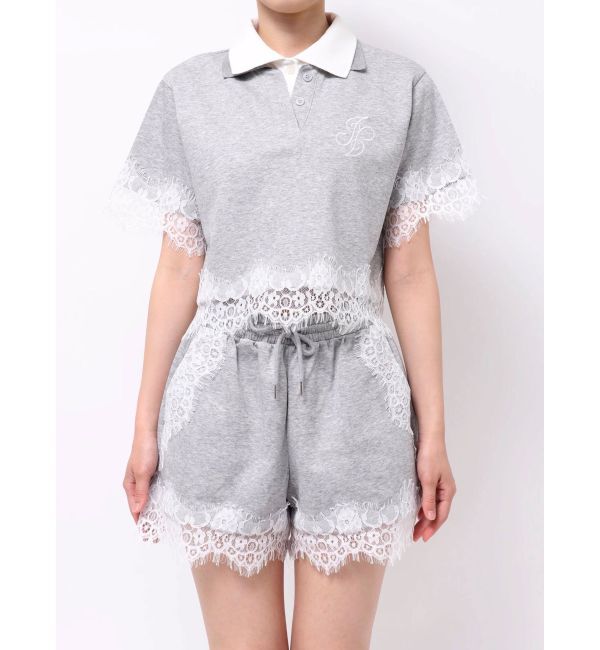 jouetie「レースドッキングポロトップス」|Tシャツ・カットソー|