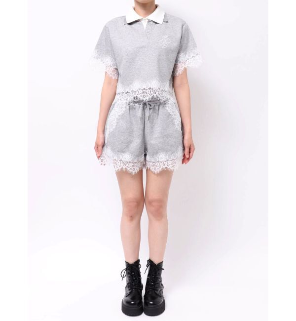 jouetie「レースドッキングポロトップス」|Tシャツ・カットソー|