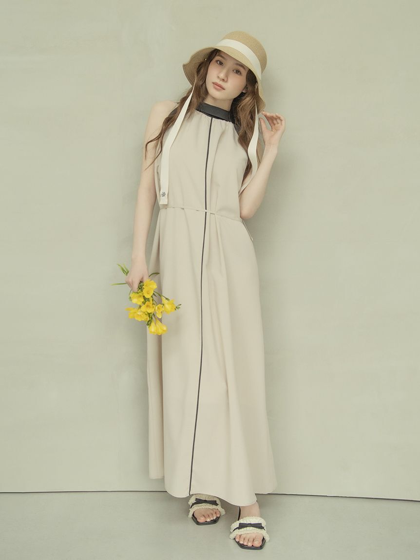 LILY BROWN「2wayカップインベアセットアメスリワンピース」|ワンピース|BEG