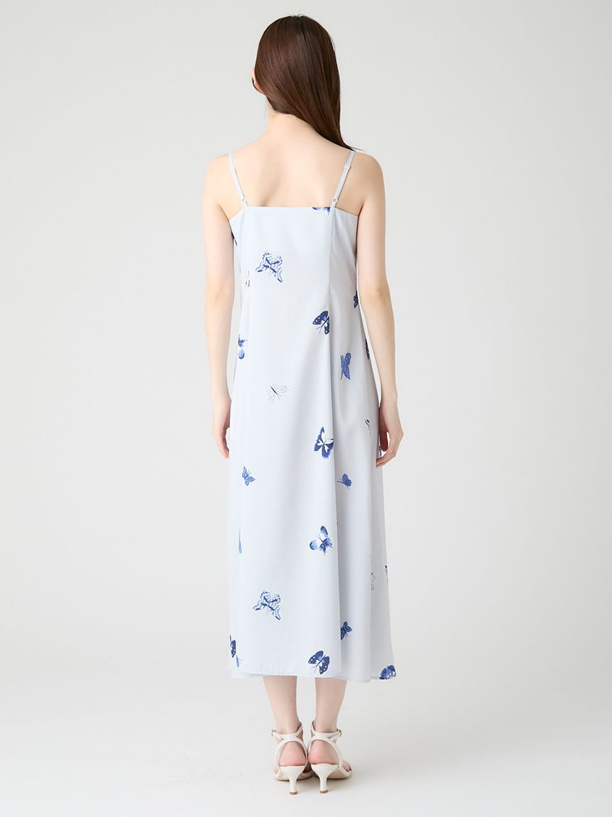 CELFORD「【洗える】【HANAE MORI&times;CELFORDコラボ】バタフライプリントワンピース」|ワンピース|