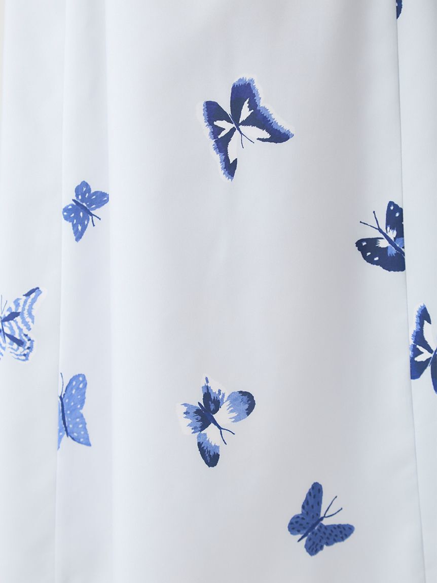CELFORD「【洗える】【HANAE MORI&times;CELFORDコラボ】バタフライプリントワンピース」|ワンピース|