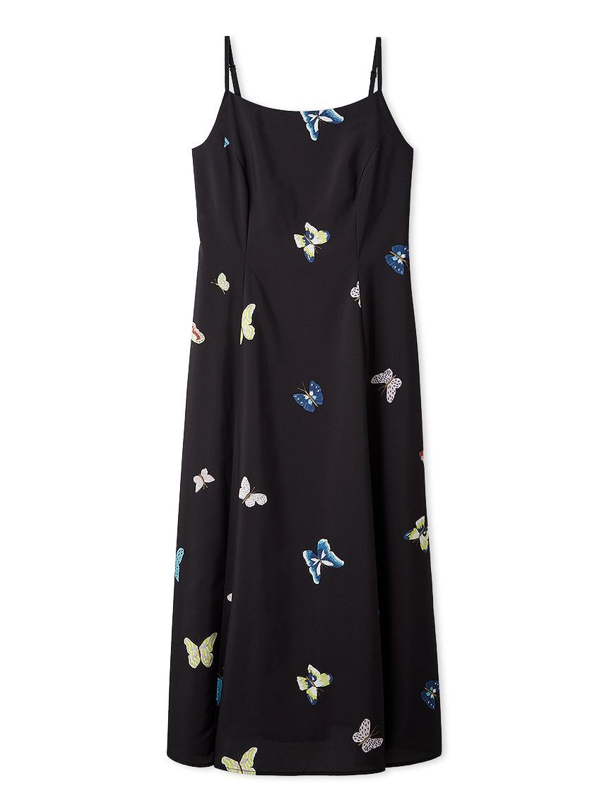 CELFORD「【洗える】【HANAE MORI&times;CELFORDコラボ】バタフライプリントワンピース」|ワンピース|