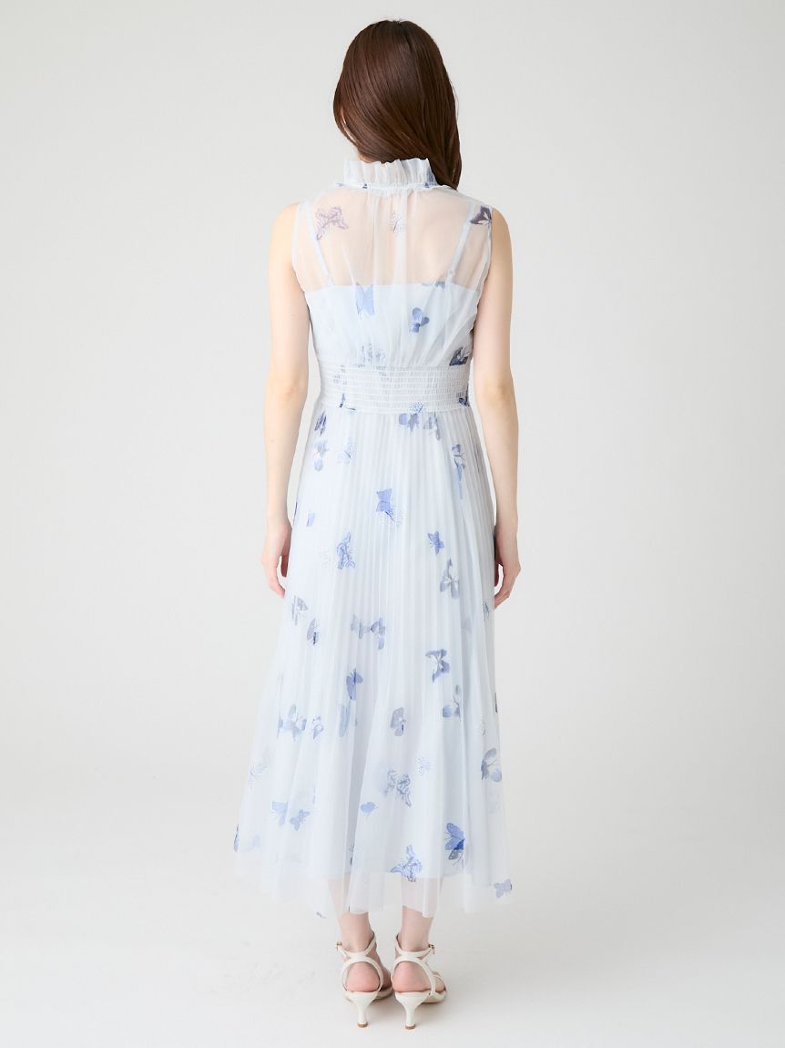 CELFORD「【洗える】【HANAE MORI&times;CELFORDコラボ】バタフライプリントワンピース」|ワンピース|