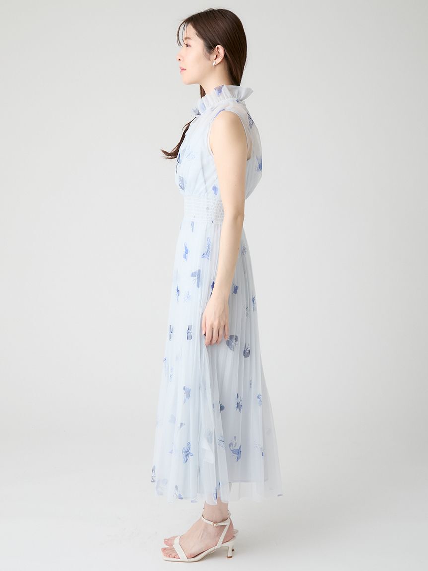 CELFORD「【洗える】【HANAE MORI&times;CELFORDコラボ】バタフライプリントワンピース」|ワンピース|