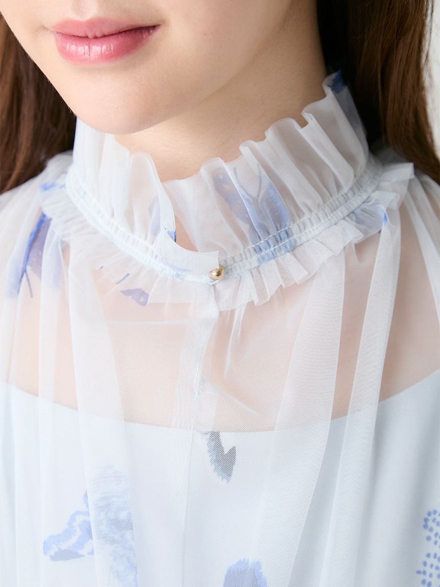 CELFORD「【洗える】【HANAE MORI&times;CELFORDコラボ】バタフライプリントワンピース」|ワンピース|