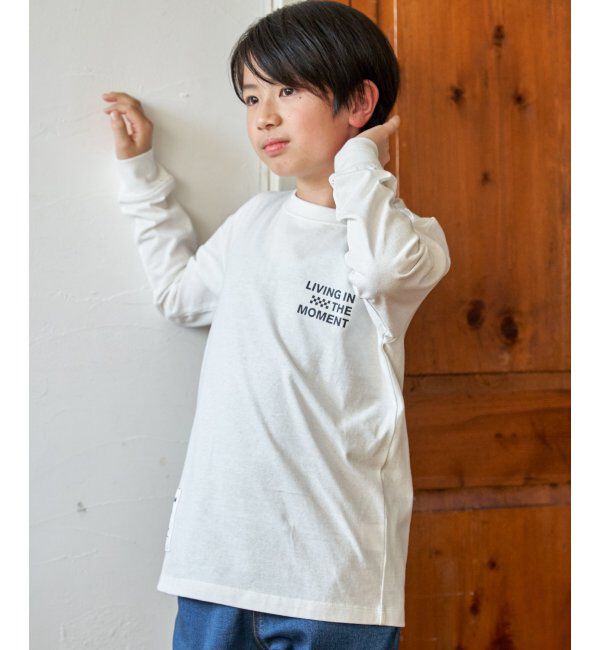 ikka kids「バックＢＩＧロゴＴ」|Tシャツ・カットソー|