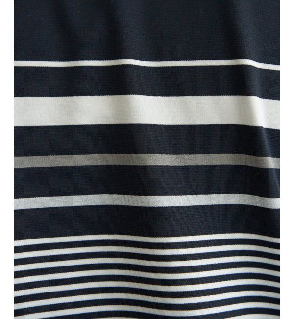 ikka「【MonoMax &times; 小泉孝太郎】冷感DRYポンチボーダーTシャツ「小泉孝太郎さん着用モデル」」|Tシャツ・カットソー|