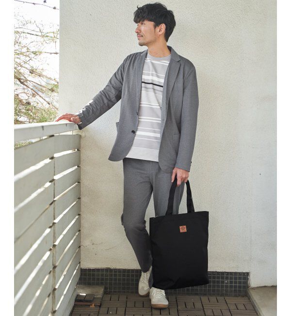 ikka「【MonoMax &times; 小泉孝太郎】冷感DRYポンチボーダーTシャツ「小泉孝太郎さん着用モデル」」|Tシャツ・カットソー|