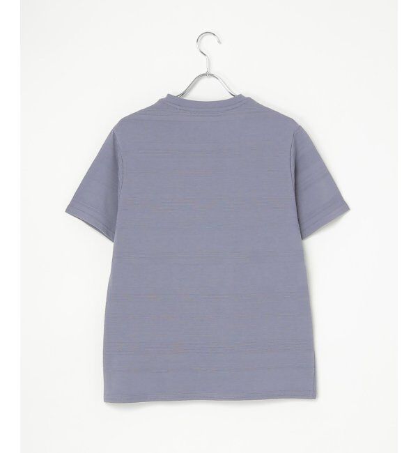IKKA LOUNGE「冷感リップルボーダーT」|Tシャツ・カットソー|