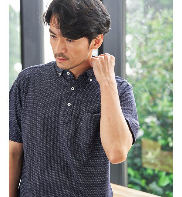 IKKA LOUNGE「アーバンＤＲＹレイカンスイスＢＤポロ」|Tシャツ・カットソー|