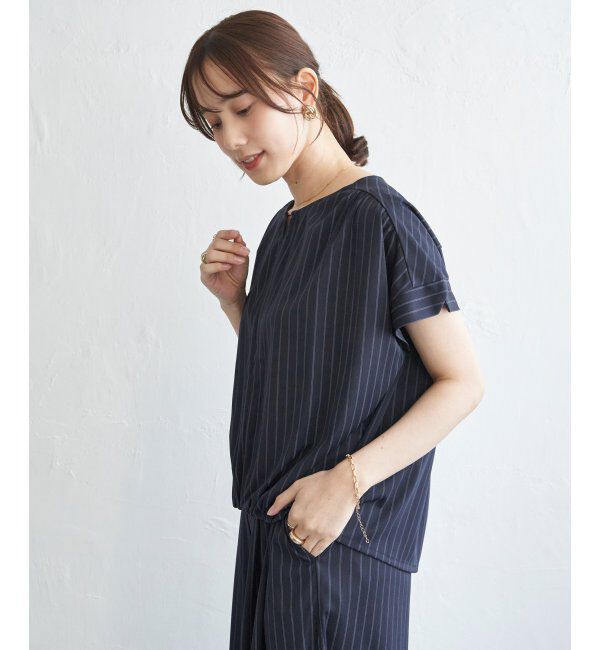 IKKA LOUNGE「【セットアップ対応】GOKU楽冷感半袖プルオーバー」|Tシャツ・カットソー|