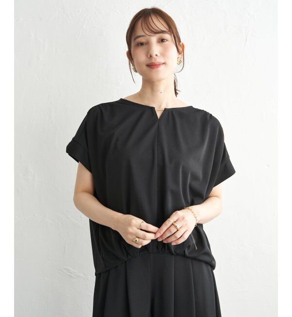 IKKA LOUNGE「【セットアップ対応】GOKU楽冷感半袖プルオーバー」|Tシャツ・カットソー|