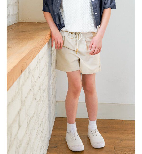 ikka kids「GOKU楽パンツ 冷感レースアップハーフパンツ (120cm~160cm)」|その他|